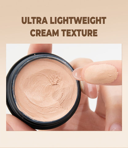 Two-Piece Concealer Cream Set with Matte Finish and Buildable Coverage for Spots and Everyday Face Makeup