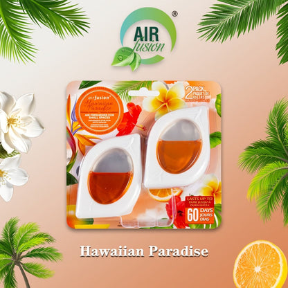 Compact Air Freshener Cups in Six Scents, Available in 2, 6 or 12 Packs for Closets, Bathrooms and Small Spaces