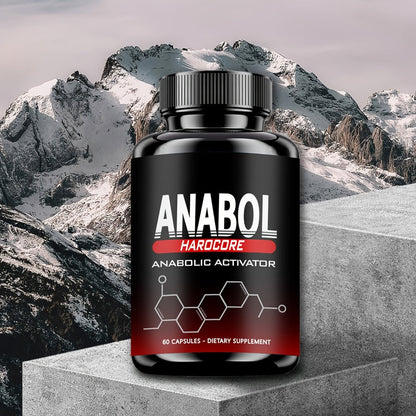 Anabol Hardcore Anabolic Activator for Men, Advanced Energy, Strength & Performance Formula with 6-Keto-Diosgenin & Hecogenin