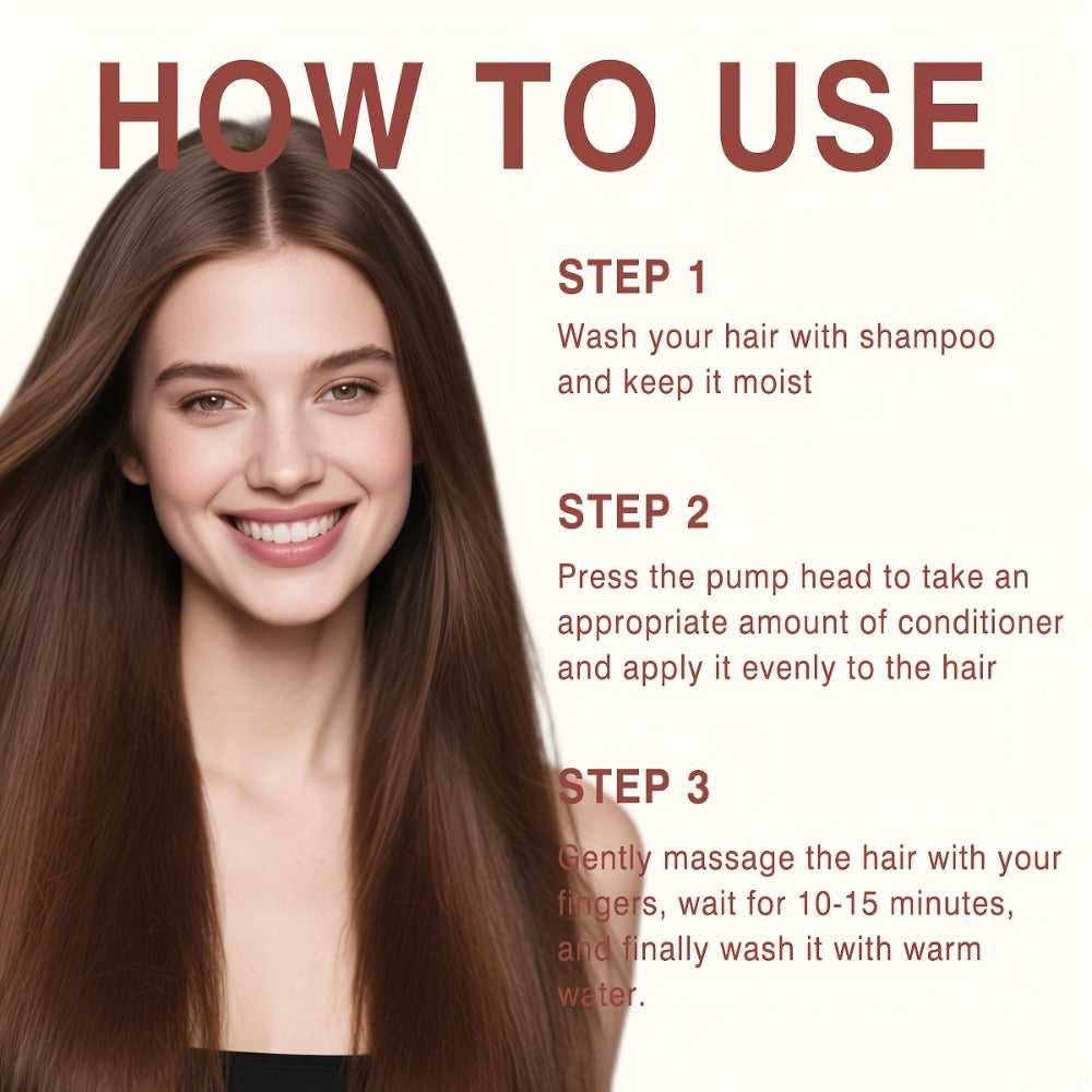Rice Water Shampoo and Conditioner Set for Women — Fermented Rice Water 10-in-1 Hair Care for Volumizing, Anti-Frizz, Heat Protection & Damage Repair, Thicker Fuller Hair
