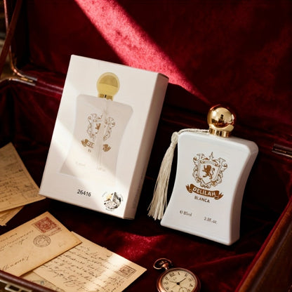 Women's Perfume Delilah Blanca 26416 with Fresh Aromatic Profile in a White Presentation Box