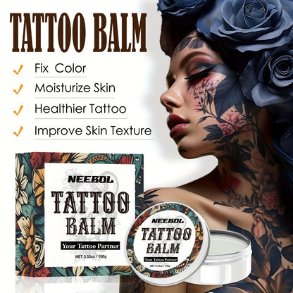 Tattoo Green Soap Concentrated Cleaning Solution 8.5oz with Squeeze Bottle Skin Prep Before During & After Tattooing Moisturizing Balm Lint-Free Wipes for Artists & PMU