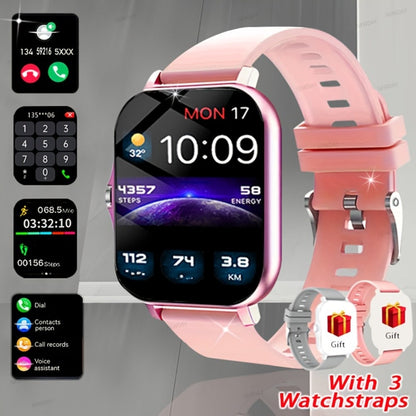 Smartwatch 1.83 Inch with GPS Navigation, Calling, Multi-Sport Modes and Dual TPU Straps for Outdoors
