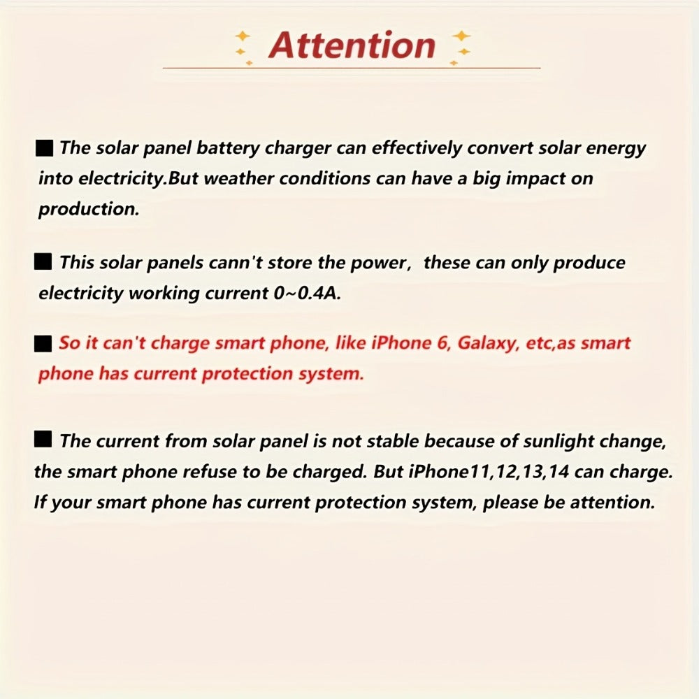 Solar Panel Phone Charger USB – Flexible Photovoltaic Outdoor Charging Panel with USB Cable, Portable Solar Power Generator for Camping, RV, Hiking & Emergency Device Charging (2W / 10W)