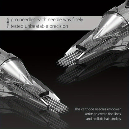 Tattoo Cartridge Needles with XNET X-RAY Label, 20-Piece RL RS or RM Code Combination Packs