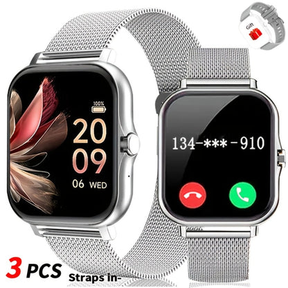 Smartwatch – for Men Women with Bluetooth Calling, 1.83" Full Touch Screen Large Dial, Weather Notification, Sports Tracker & Pedometer…