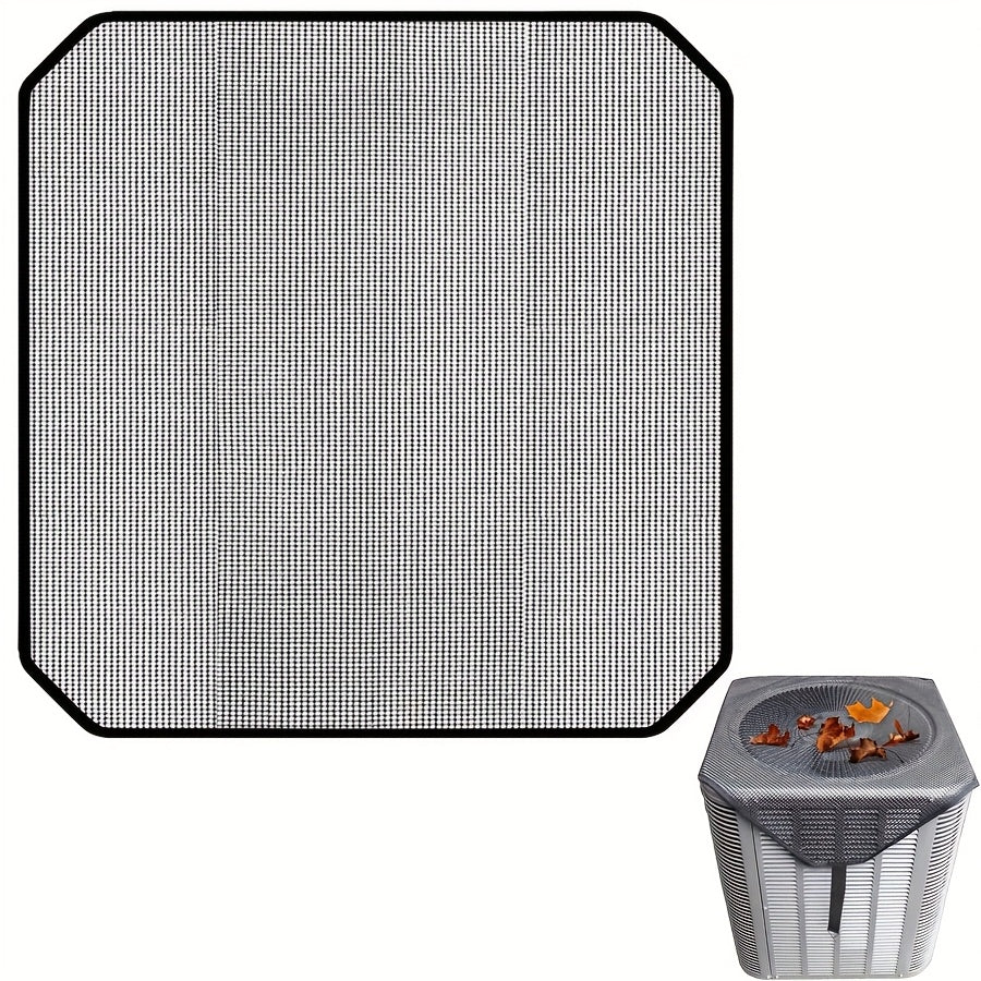 Outdoor AC Cover Premium Waterproof Windproof | Super Durable Air Conditioner Protector with Breathable PVC Mesh Ventilation – Dust & Cold Air Barrier for Condenser Units
