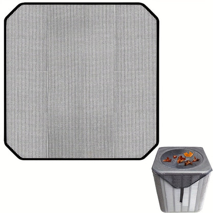 Outdoor AC Cover Premium Waterproof Windproof | Super Durable Air Conditioner Protector with Breathable PVC Mesh Ventilation – Dust & Cold Air Barrier for Condenser Units