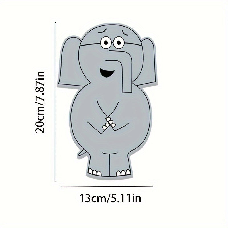 Elephant and Piggie Hand Puppets Plush Stuffed Animal Props for Storytelling, Classroom Teaching & Role Play, Interactive Read-Aloud Toy for Kids Toddlers, Birthday Gift – Pink Animal & Baby Elephant