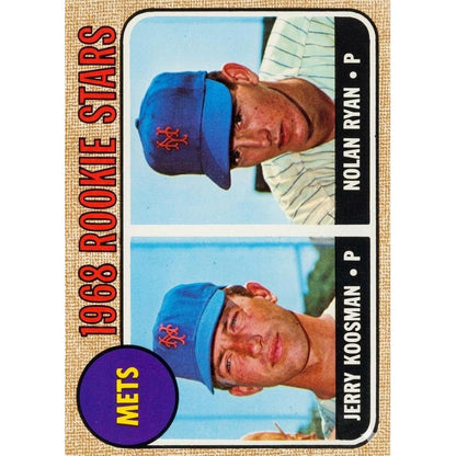 Sports Trading Cards, 1968 Topps-Labeled Baseball Mystery Display Slab with One Random Card for Collectors