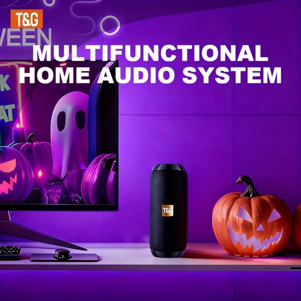Bluetooth Speaker T&G TG117 10W TWS Model with 1200mAh Battery, FM, TF, USB, Type-C and Eight Colors