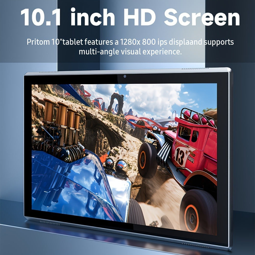 Android Tablet 10-Inch with Android 14, 4GB Total RAM, 32GB Internal Storage and Dual-Band WiFi