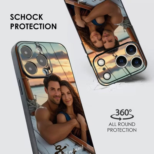 Personalized Photo iPhone Case Custom Design Minimalist Durable Cover for iPhone 17 16 15 14 13 12 11 Pro Max Plus – Unique Gift for Birthdays Anniversaries Valentine's Day Christmas
