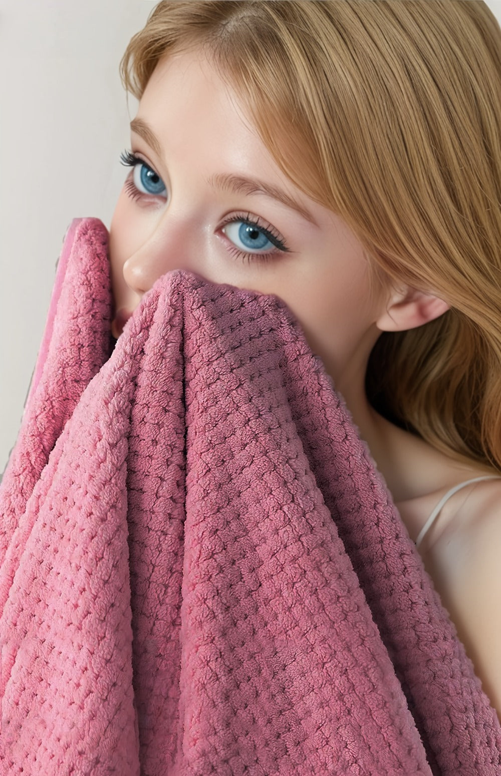 Towel Set 16 Piece 300GSM Coral Fleece Bath Towels and Washcloths in 11 Solid Colors for Home and Guest Use