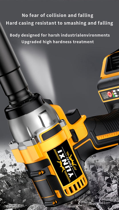 Impact Drill Set 21V Cordless with Drill Bit Accessories, Toolbox & Charger – Heavy Duty Wireless Impact Wrench Drill, 2AH / 4AH Battery Options, for Car Repair, Construction & Heavy-Duty DIY Projects