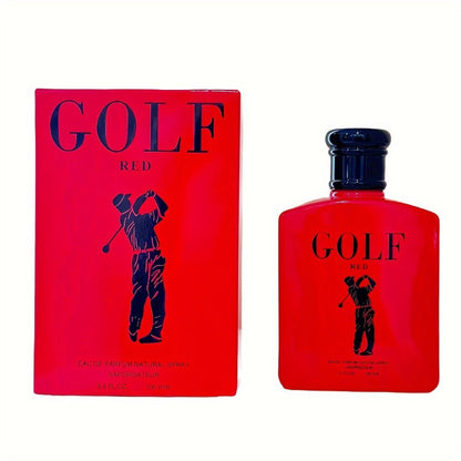 Men's Eau de Parfum Full Size - Red Intense EDP 3.4 fl oz | Bold Fruity Aromatic Cologne Cranberry Grapefruit Lemon Scent for Men
