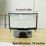 16-inch black curved screen (HD)
