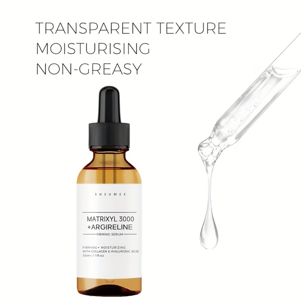 Matrixyl 3000 + Argireline Serum with Collagen, Hyaluronic Acid & Peptides — Anti-Aging Firming Face Serum, Smooths Wrinkles & Expression Lines, Alcohol-Free, 30ml / 1 fl oz
