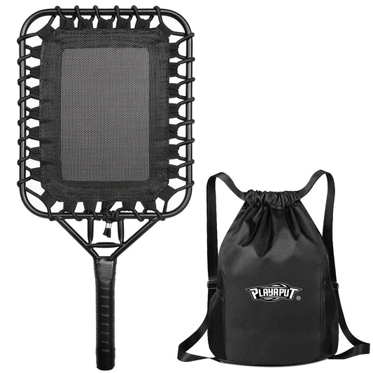 Baseball Softball Fungo Bat Racket for Coaches & Parents – 15 oz Lightweight Practice Bat for Hitting Grounders, Fly Balls & Fielding Drills with Large Shoulder Bag Included