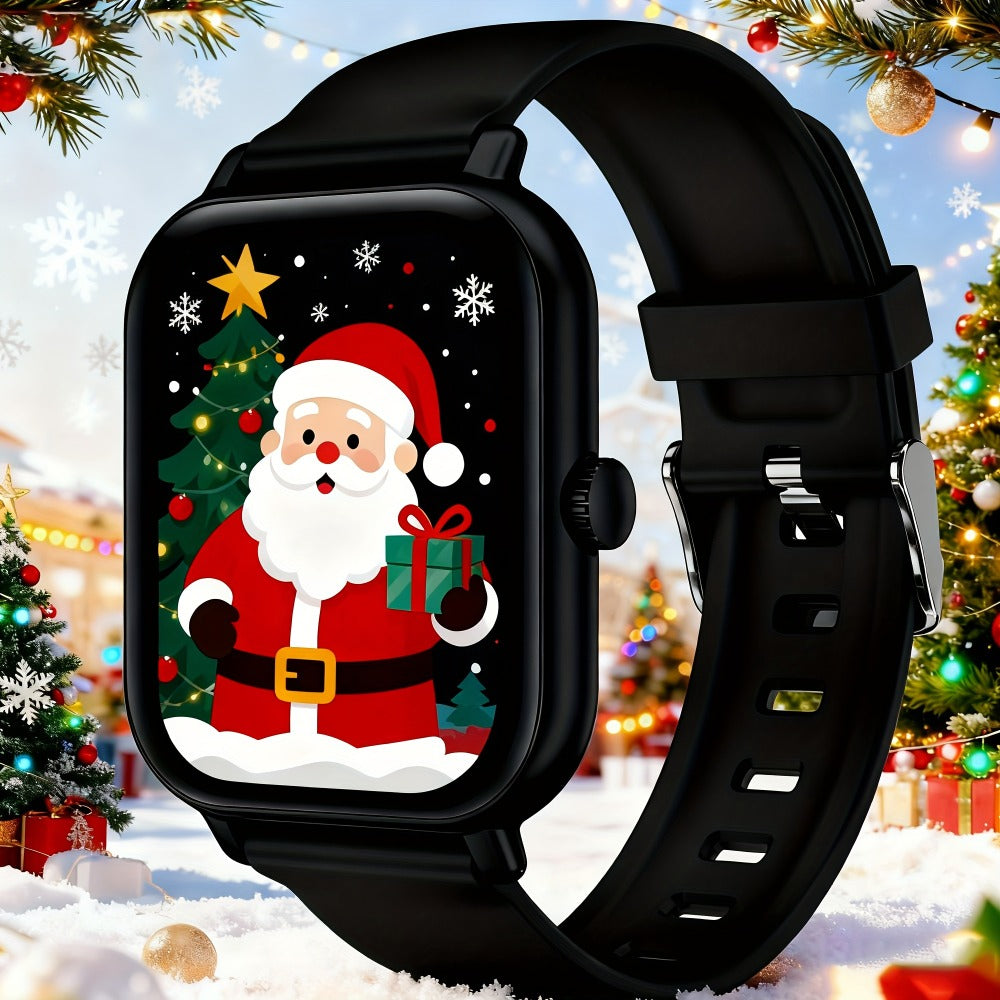 Smartwatch – Large Screen with HD Voice Calling, Unisex Bluetooth , Message Reminder, Multiple Sport Modes, Heart Rate Sleep Tracker…