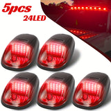 5PCS 24LED-Red