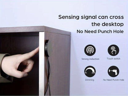 Hidden Touch Sensor LED Dimmer Switch DC 5-24V, Capacitive Touch Dimming Switch for LED Light Strip
