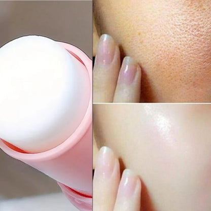 Two-Piece Matte Foundation Stick Set with Full-Coverage Formula for Oily or Combination Skin