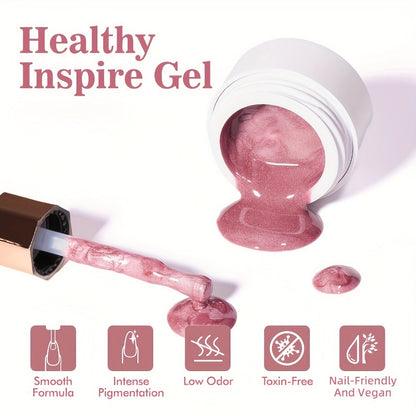 MORDDA Magnetic Cat Eye Gel Polish Kit 6 Colors with Magnet – Shimmering Reflective Swirl Nail Art, Soak Off UV/LED Semi-Permanent Gel Polish Set, Alcohol-Free, Salon & DIY Home Manicure
