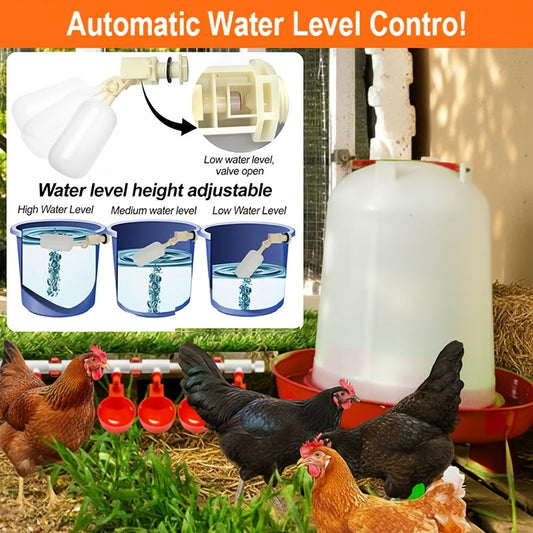 Poultry Watering System Automatic PVC Pipeline Pressure Regulator