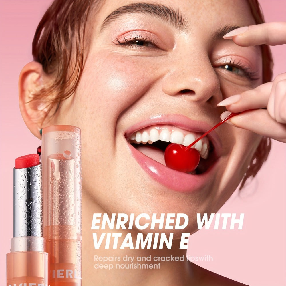 Four-Piece Moisturizing Lip Balm Set with Vitamin E and Plant Oils for an Everyday Lip Care Routine