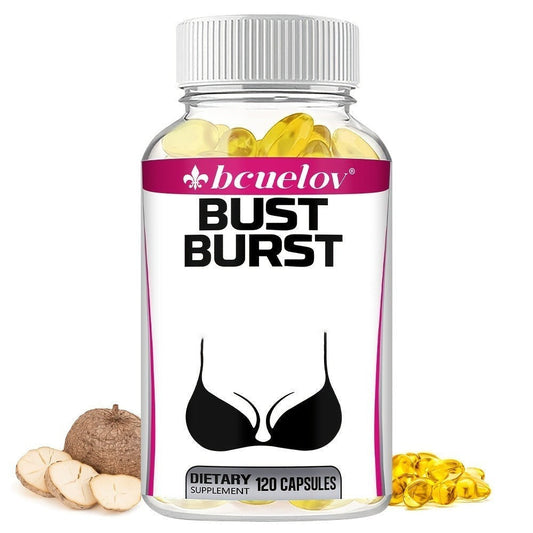 Pueraria Mirifica Breast Enhancement Capsules 120ct | Natural Phytoestrogen Formula for Women | Supports Bust Firmness, Hormonal Balance & Emotional Wellness | Daily Women's Health Supplement