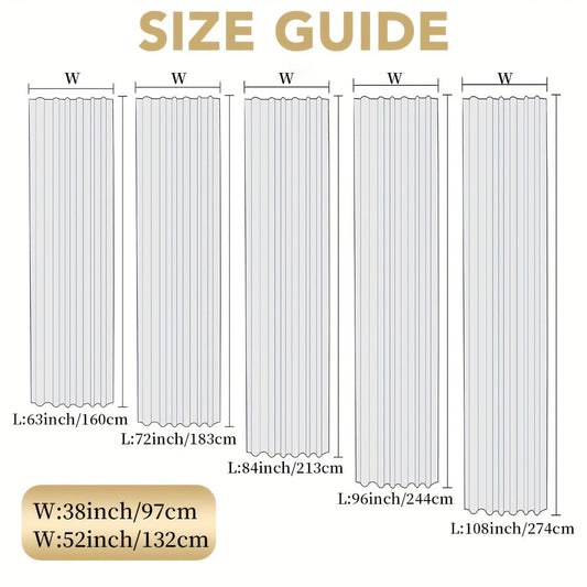Blackout Curtains 4 Panels Thermal Insulated Room Darkening Drapes – Rod Pocket, Energy Saving, Solid Color for Bedroom & Living Room, 7 Colors & Multiple Sizes