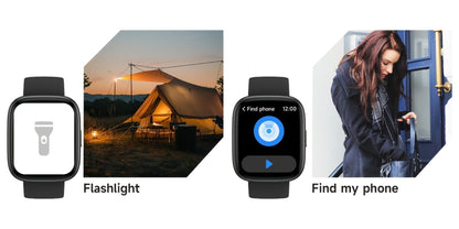 Smartwatch – Alexa Built-in Waterproof 1.83" HD – Wireless Calling, 100+ Sport Modes, Heart Rate SpO2 Sleep Tracker, Optional Woven…
