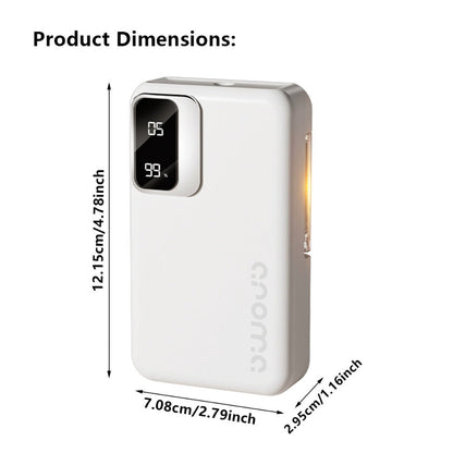 Ultrasonic Essential Oil Diffuser 1800mAh USB Rechargeable – 7-Level Fine Mist Control, Cordless Aromatherapy for Bedroom Bathroom Office, Odor Eliminator Home Diffuser Gift Set with Essential Oils