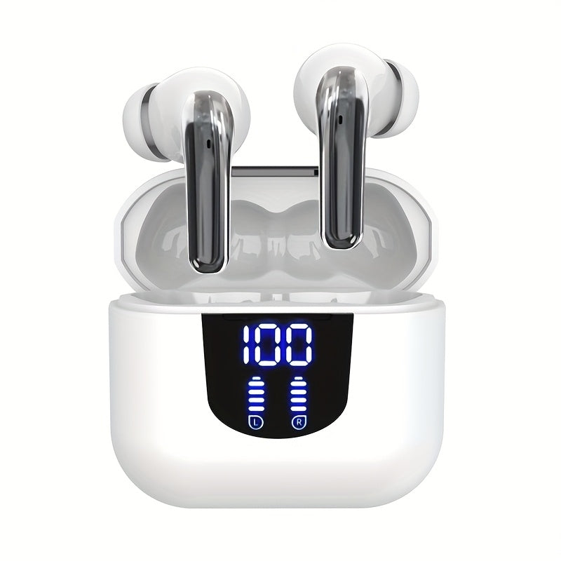 True Wireless Earbuds Sport In-Ear Set with Digital Battery Display, Touch Controls and Four Color Options