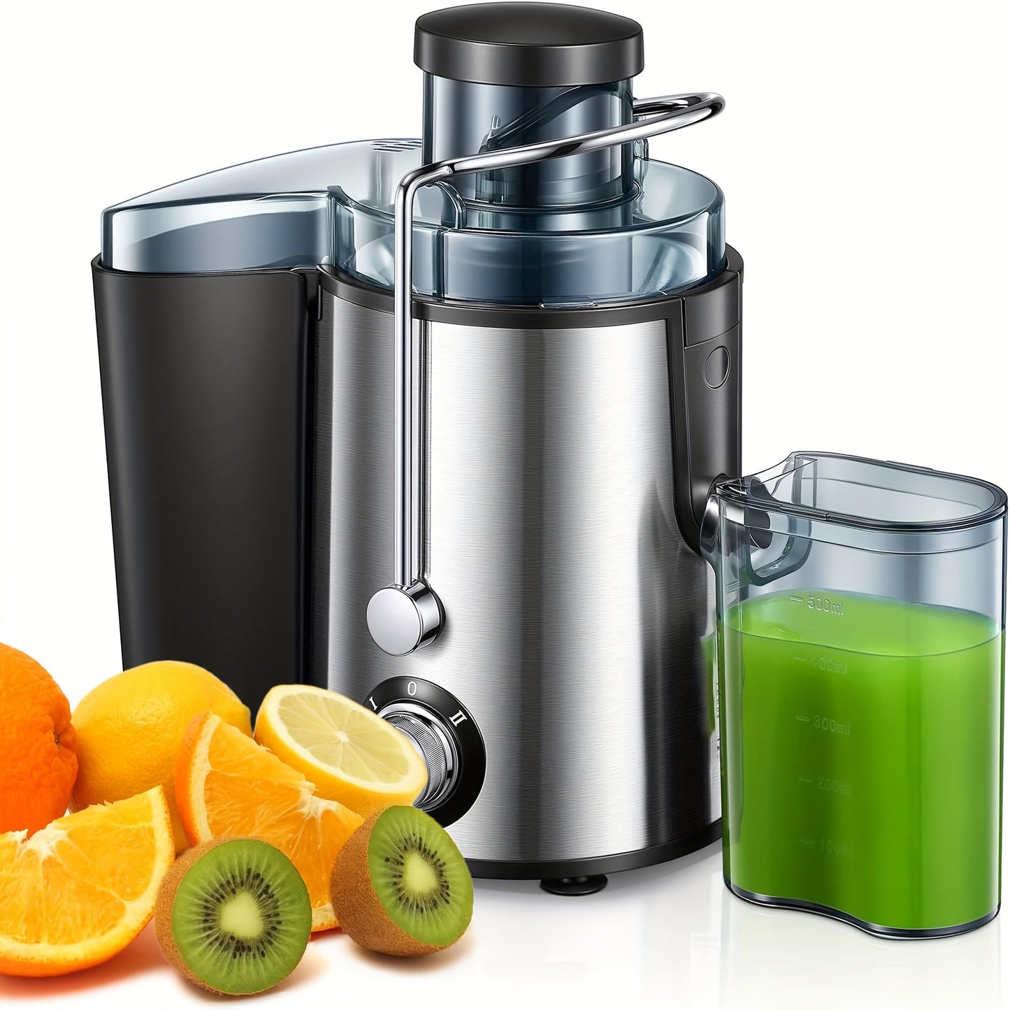 Two-Option Centrifugal Juicer Listing with Distinct Ordinary Paragraph and Juicer Body Mappings