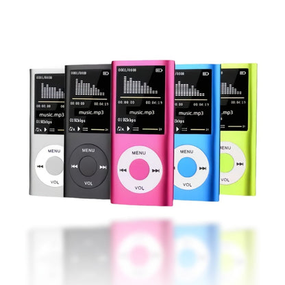 Wired MP3 and MP4 Player with 64GB Card Support, 8-Hour Battery and Six Model Options with Earphones