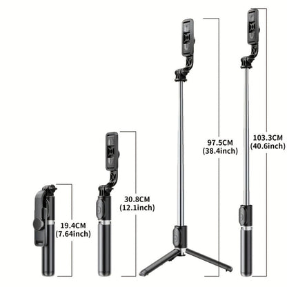 360° Rotating Selfie Stick Tripod 40 Inch Retractable Floor Stand with Wireless Remote & Anti-Shake Base – Professional Phone Tripod for TikTok Live, Travel Vlogging, Outdoor Filming, iPhone & Android