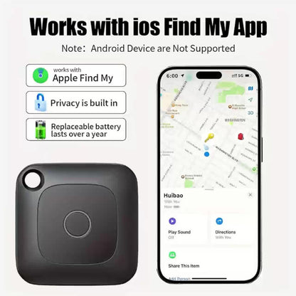 GPS Tracker Portable Real-Time Location Tracking Device – Global Coverage for Car Keys Wallet Pets Android & iOS Compatible (1-Pack / 2-Pack / 4-Pack)