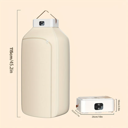 Portable Clothes Dryer with Fabric Drying Bag and Beige1, Beige2 or UV Deluxe Checkout Models