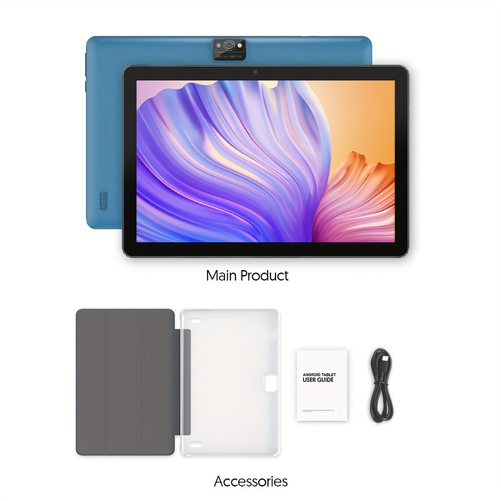 Android Tablet 10 or 11-Inch with Android 13, 7GB Total RAM, 64GB Internal Storage and WiFi 6
