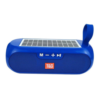 TG182 Solar Powered Bluetooth Speaker – 10W Outdoor Wireless Speaker, 1200mAh Battery, TF Card, FM Radio, AUX Input, Type-C Charging, Compatible with Phone, Tablet, Computer & TV