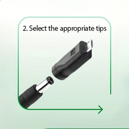 Adjustable 3–24V AC/DC Power Adapter with 72W Label, LCD Readout, Knob Control and Connector Set
