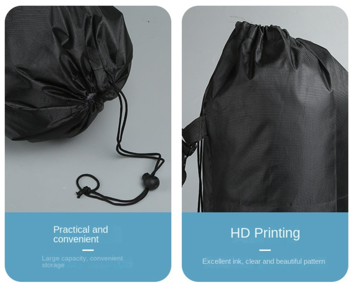 Collapsible Tool Roll Organizer Bag in Green or Black with Multiple Pockets and Carry Handles