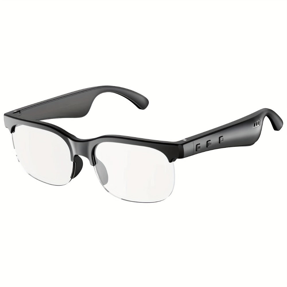 Open Ear Bluetooth Audio Glasses with Built-In Earbuds – Wireless Smart Sunglasses for Music & Hands-Free Calls, Anti-Glare Lenses, Driving Sports Outdoor, Unisex | 7 Colors