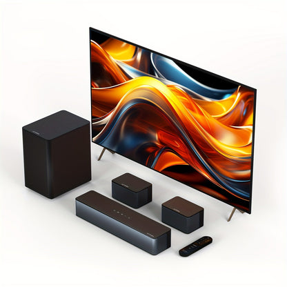 ULTIMEA 5.1-Channel TV Soundbar Set with Subwoofer, Two Rear Speakers and 320W or 410W Options
