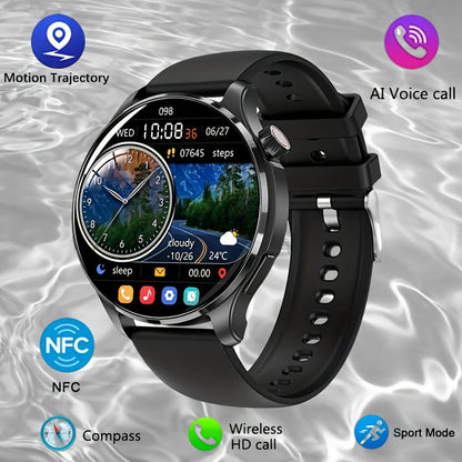 Smartwatch 2.01 Inch Round OLED Screen with 95% Ratio, Music Control and 300mAh Battery in Seven Styles