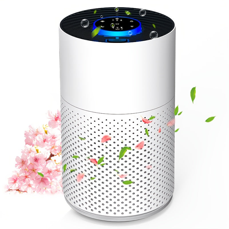 Air Purifier with H13 True HEPA 3-in-1 Filter, Sleep Mode and Single or Two-Unit Color Options