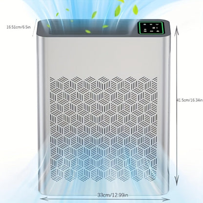 Air Purifier with HEPA Filter, 1095 Sq Ft Coverage, PM2.5 Display, Air Sensor, Auto Mode and Timer