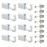 8 PCS Silvery Peas